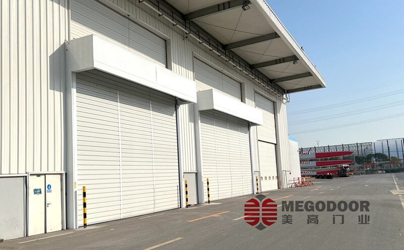 專供出口硬質快速卷簾門插圖7